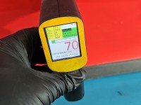 DRZWI PRZÓD PRAWE PASAŻERA Audi A3 8L 3d czerwony