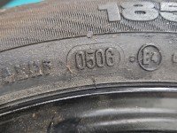 Koło zapasowe 15" dojazdowe dojazdówka Opel Corsa C Rozstaw śrub: 4x100, Continental, 185 mm, Profil opony: 55, 6J ET49...