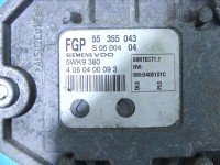 Komputer Sterownik silnika 55355043, 5WK9380 Opel Meriva A 1.8 16v