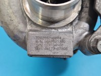 Turbosprężarka Peugeot 207 1.6 hdi 90KM 49173-07506, 9682881380