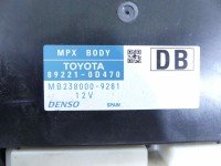 Komputer Toyota Yaris III 0261S16773, 89661-0U110 1.0 vvti