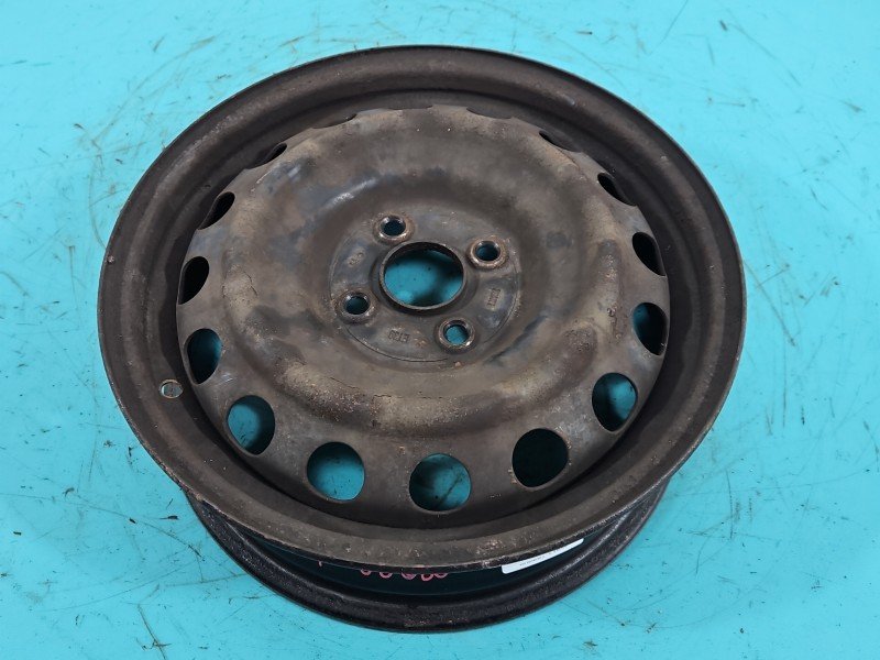 Felga stalowa 15" Toyota Yaris III Szerokość felgi: 5.0", Rozstaw śrub: 4x100, TOYOTA, 4X100 5jx15 et39