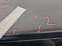 Klapa tył BAGAŻNIKA SZYBA Peugeot 207 kombi 5d EXL