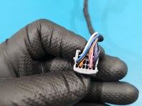 Lusterko lewe Renault Espace V elektryczny, Europejska, Kod lakieru: TEKNG, 9+8 pin, składane elektrycznie, rysy na...