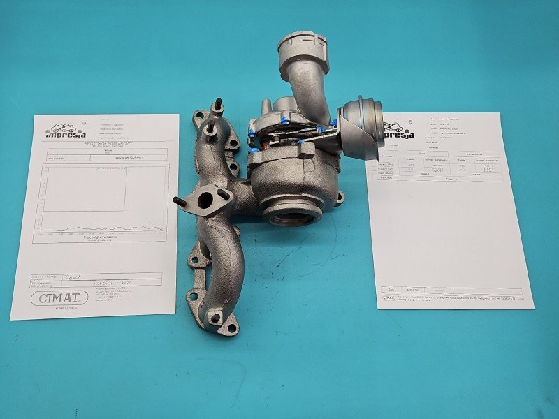 Turbosprężarka Regenerowana Vw Touran I 724930-6, 03G253019A 2.0 tdi 140KM Turbosprężarka Regenerowana Vw Touran I 724930-6, 03G253019A 2.0 tdi 140KM