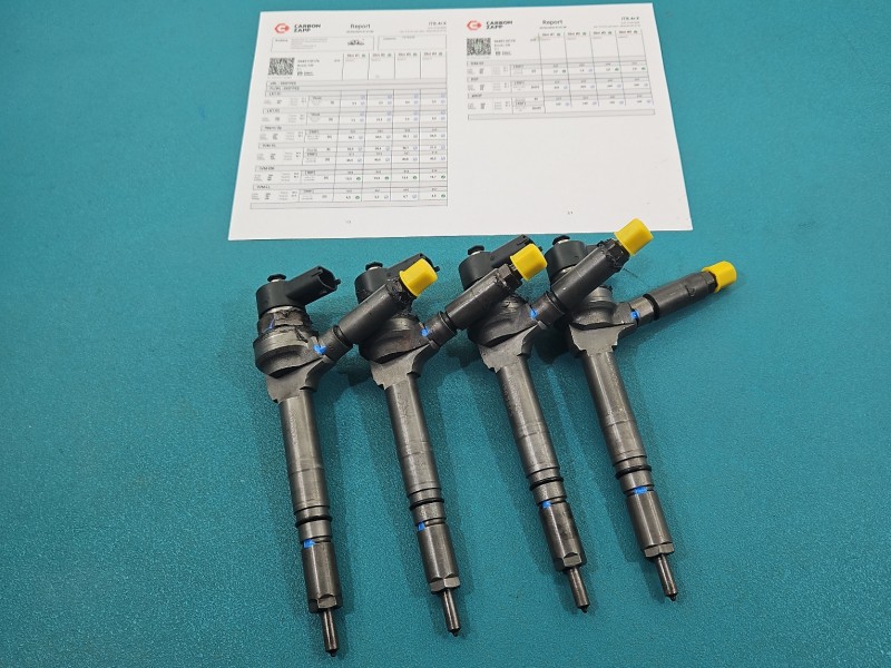 TESTOWANY Wtryskiwacz komplet Opel Astra III H 0445110174 1.7 cdti