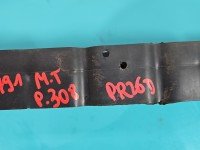 Wzmocnienie zderzaka przód belka Peugeot 308 I przód dolna pod zderzak przednie srebrny ETSC