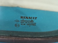 Szyba drzwi tył prawa Renault Kangoo I HB