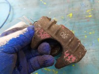 Zacisk tył lewy Audi A3 8L 1.9 tdi HB