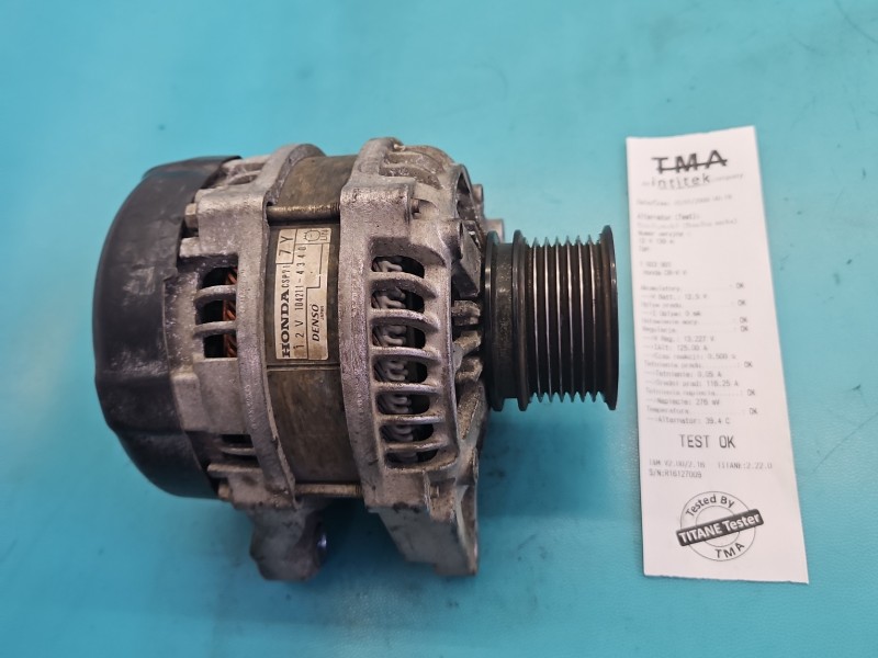 TEST Alternator Honda CR-V V 16- 1.5 T 104211-4340