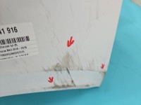 Zderzak tył Ford Focus Mk3 biały 5B HB