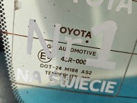 Szyba tylna KLAPY BAGAŻNIKA TYŁ Toyota Corolla E16 E18 13- sedan