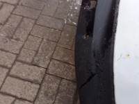 Zderzak tył Kia Sportage III 10-15 biały WD HB