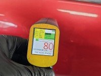 Drzwi tył lewe Citroen C4 II HB 5d bordowy LKR