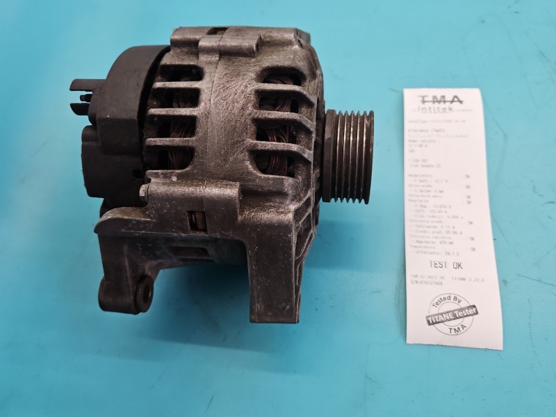 TEST Alternator Fiat Ducato II 9655249280 2.0 8V wiel