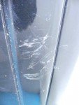 Zderzak tył Citroen C5 I czarny EXLD kombi