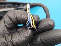 Lusterko lewe pin Mercedes W213 sedan 4d kolor 197 europa