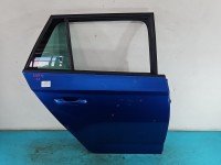 Drzwi tył prawe Skoda Fabia III kombi 5d niebieski lf5w-8x8x