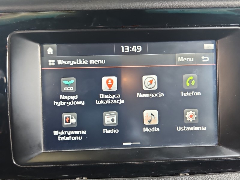 Radio fabryczne Kia Niro I 16-22 96550-G5010 radioodtwarzacz