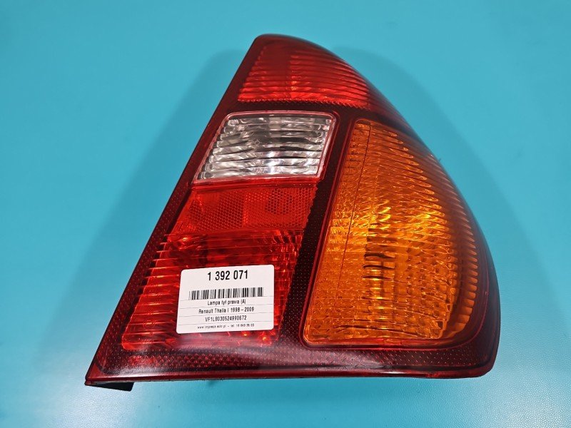 Lampa tył prawa Renault Thalia I sedan