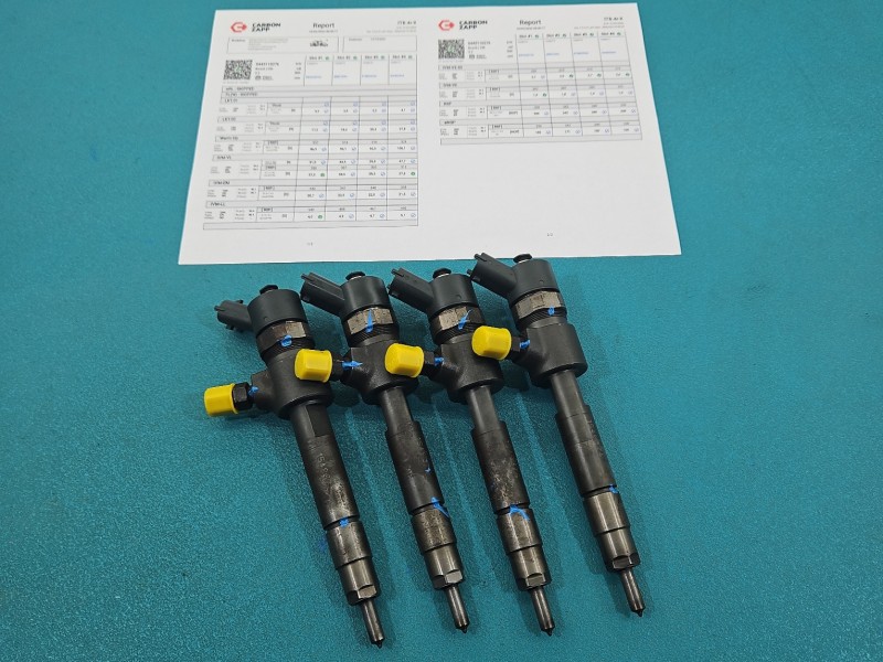 TESTOWANY Komplet wtryskiwaczy Fiat Doblo I 01-10 1.9 jtd 0445110276