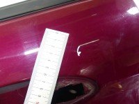 DRZWI PRZÓD LEWE KIEROWCY Ford Fiesta Mk7 3d bordowy M9