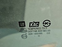 Szyba drzwi tył lewa Opel Mokka A HB