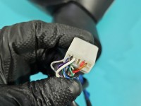 Lusterko lewe Mitsubishi Eclipse Cross rysy, 8pin, elektrycznie składane KOLOR U25 europa