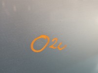 Drzwi tył lewe Peugeot 407 sedan 4d błękitny EYLC