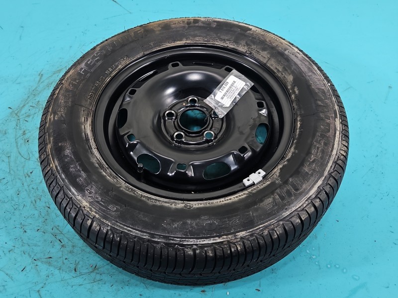 Koło zapasowe 14" dojazdowe dojazdówka Vw Polo V 6R 09- Rozstaw śrub: 5x100, Bridgestone, 175 mm, Profil opony: 70, Kod...