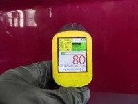 DRZWI PRZÓD LEWE KIEROWCY Ford Fiesta Mk7 3d bordowy M9