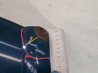 Maska przednia Renault Kangoo I turkusowy