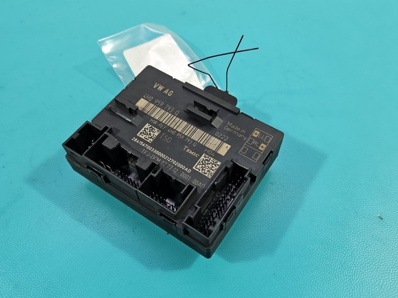 Sterownik moduł Porsche, DRZWI PRZÓD LEWE Porsche Panamera I 970 4H0959793Q