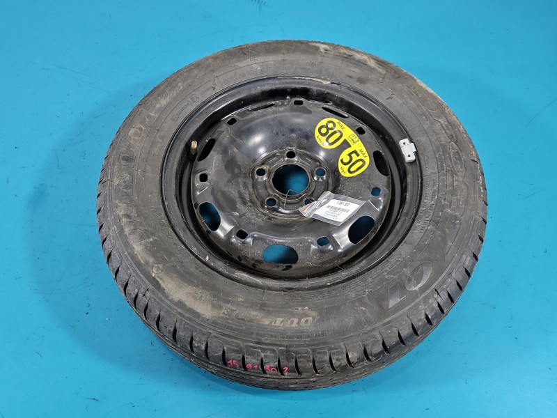 Koło zapasowe 14" dojazdowe dojazdówka Citroen DS4 11-15 Rozstaw śrub: 5x108, Dunlop, 175 mm, Profil opony: 70, Waga...