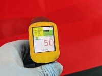 DRZWI PRZÓD PRAWE PASAŻERA Toyota Yaris II 3d czerwony 3P0