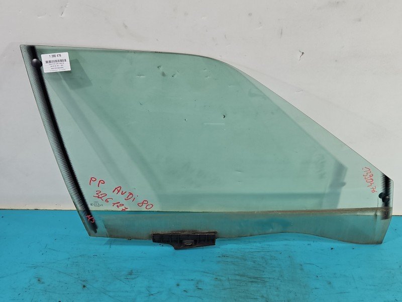 Szyba drzwi przód prawa Audi 80 B4 sedan