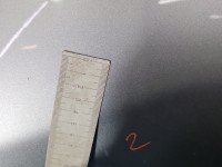 Błotnik przód lewy Citroen C5 II X7 srebrny EZRC