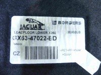 Wykładzina bagażnika podłoga JAGUAR XF II X260 GX63-47022-BD