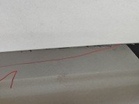 Drzwi tył lewe Renault Kangoo II HB 5d beżowy TEC66