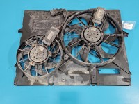 Wentylatory Wentylator chłodnicy Porsche Cayenne I 9P 4.5 V8 7L0959455C, 0130303292, 7L0959455D