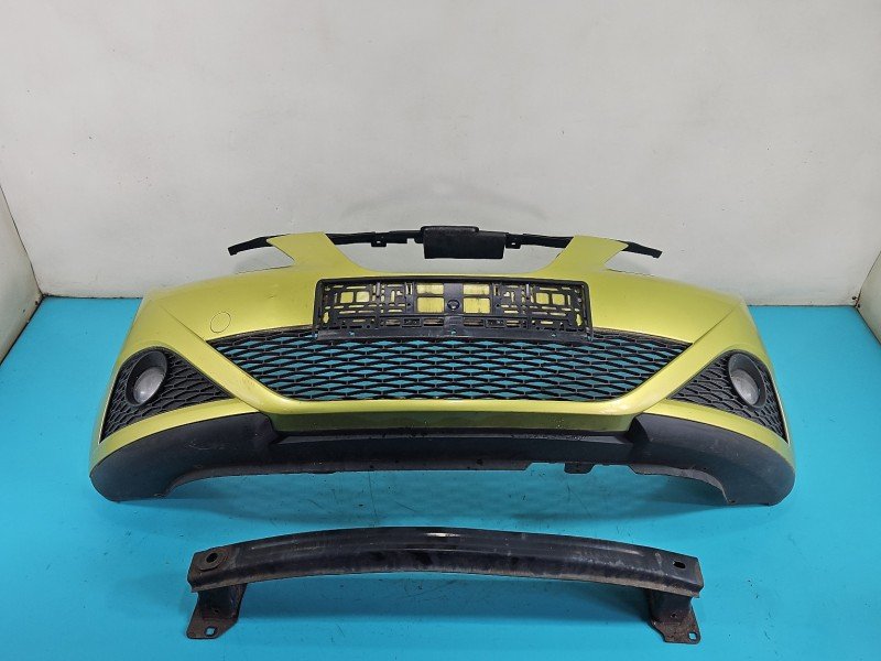 Zderzak przód Seat Ibiza IV 6J seledynowy LS1T Zderzak przód Seat Ibiza IV 6J seledynowy LS1T