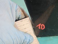 Błotnik przód lewy Peugeot 508 I czarnyEEHD