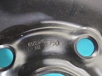 Koło zapasowe 16" dojazdowe dojazdówka Vw Passat B7 Rozstaw śrub: 5x112, Bridgestone, 205 mm, Profil opony: 55, 205/55/R16...