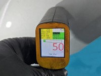 Błotnik przód lewy Kia Carens III 06-13 srebrny 7S