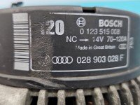 TEST Alternator Audi A4 B5 0123515008, 028903028F 1.9 tdi