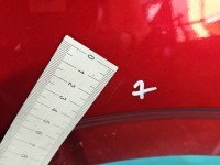 Błotnik przód lewy Mazda CX-5 I 12-17 bordowy 41V