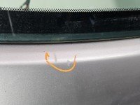 Klapa tył Nissan Almera N16 HB 5d srebrny