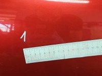 Drzwi tył lewe Renault Clio IV 12-20 HB 5d bordowy TENNP
