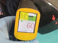 Błotnik przód prawy Ford Fiesta Mk7 czarny D9