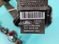 Pas bezpieczeństwa przód prawy pasażera Ford Focus Mk3 617232000